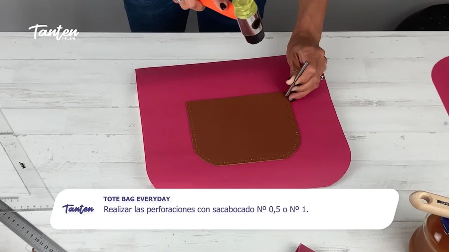 Curso en video con subtítulos en pantalla con info útil — Tanten Moda